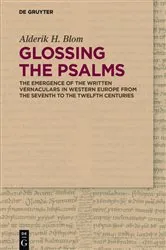 Book cover of Glossing the Psalms by Alderik H. Blom