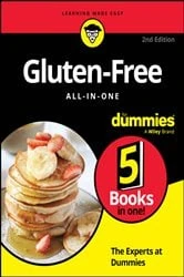 Book cover of Gluten-Free All-in-One For Dummies (2nd ed.) by N/A