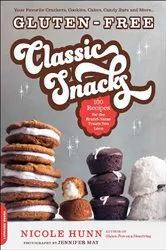 Book cover of Gluten-Free Classic Snacks by Nicole Hunn