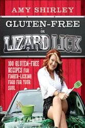 Book cover of Gluten-Free in Lizard Lick by Amy Shirley