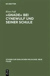 Book cover of »Gnade« bei Cynewulf und seiner Schule by Klaus Faiß