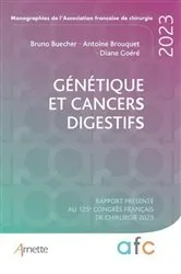 Book cover of Génétique et cancers digestifs by Bruno Buecher