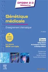 Book cover of Génétique médicale (2nd ed.) by Collège National des Enseignants et Prat