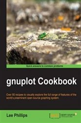 Book cover of gnuplot Cookbook by Lee Phillips