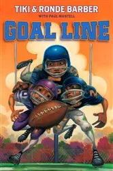 Book cover of Goal Line by Tiki Barber