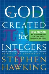 Book cover of God Created The Integers by Stephen Hawking