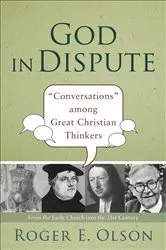 Book cover of God in Dispute by Roger E. Olson