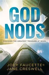 Book cover of God Nods by Dr. Joey Faucette