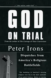 Book cover of God on Trial by Peter Irons