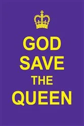 Book cover of God Save the Queen by Kate Locke