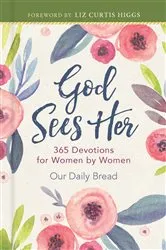 Book cover of God Sees Her by Our Daily Bread