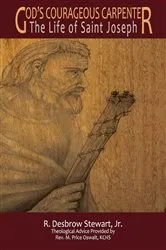 Book cover of God's Courageous Carpenter by Stewart Desbrow Jr.