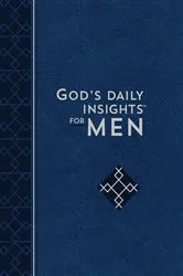 Book cover of God's Daily Insights for Men (Milano Softone) by Harvest House Publishers