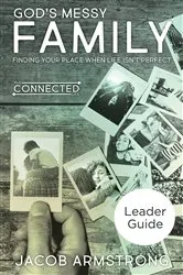 Book cover of God's Messy Family Leader Guide by Jacob Armstrong