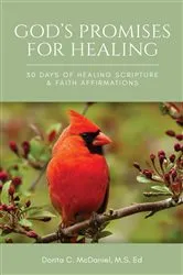 Book cover of GOD'S PROMISES FOR HEALING by Dorita McDaniel