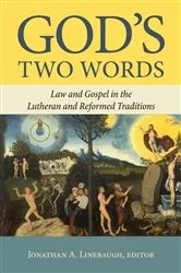 Book cover of God's Two Words by Jonathan A. Linebaugh