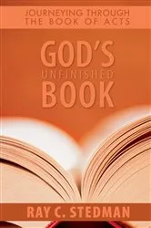 Book cover of God's Unfinished Book by Ray C. Stedman