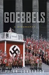 Book cover of Goebbels by Peter Longerich