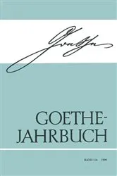 Book cover of Goethe Jahrbuch by Werner Keller
