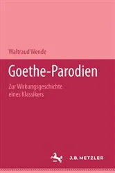 Book cover of Goethe-Parodien by Waltraud Wende