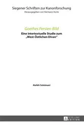 Book cover of Goethes Persien-Bild by Hermann Korte