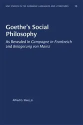 Book cover of Goethe's Social Philosophy by Alfred G. Steer Jr.