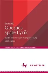Book cover of Goethes späte Lyrik by Reiner Wild