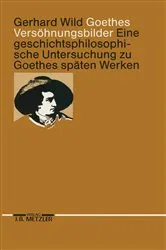 Book cover of Goethes VersÃ¶hnungsbilder by Gerhard Wild