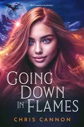 Book cover of Going Down in Flames by Chris Cannon