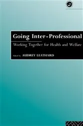 Book cover of Going Interprofessional by Audrey Leathard
