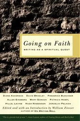 Book cover of Going on Faith by William Zinsser