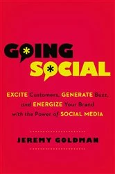 Book cover of Going Social by Jeremy Goldman