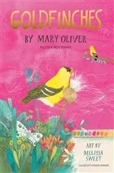 Book cover of Goldfinches by Mary Oliver