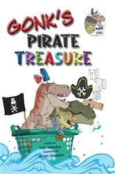 Book cover of Gonk's Pirate Treasure by Debi Novotny