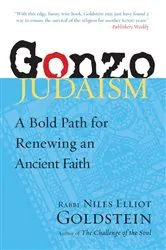 Book cover of Gonzo Judaism by Niles Elliot Goldstein