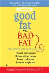 Book cover of Good Fat vs. Bad Fat by Unknown