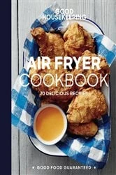 Book cover of Good Housekeeping Air Fryer Cookbook by Susan Westmoreland