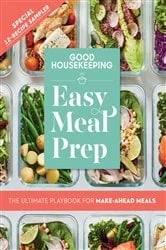 Book cover of Good Housekeeping Easy Meal Prep 12-Recipe Sampler by Good Housekeeping