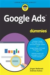 Book cover of Google Ads für Dummies by Jürgen Walleneit