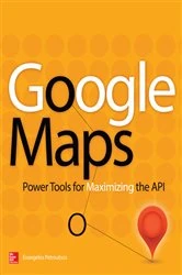 Book cover of Google Maps by Evangelos Petroutsos