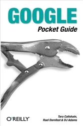 Book cover of Google Pocket Guide by Tara Calishain
