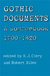 Book cover of Gothic Documents by E. Clery