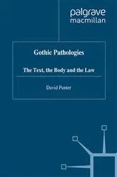 Book cover of Gothic Pathologies by D. Punter