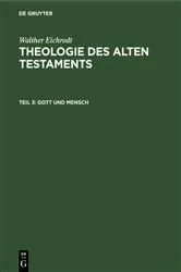 Book cover of Gott und Mensch by Walther Eichrodt