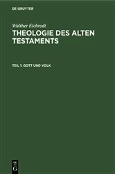 Book cover of Gott und Volk (2nd ed.) by Walther Eichrodt
