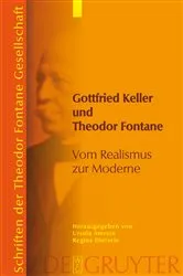 Book cover of Gottfried Keller und Theodor Fontane by Ursula Amrein