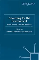 Book cover of Govering for the Environment by B. Gleeson