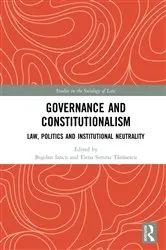 Book cover of Governance and Constitutionalism by Bogdan Iancu