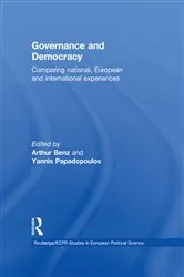 Book cover of Governance and Democracy by Arthur Benz