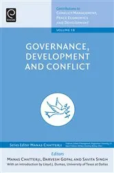 Book cover of Governance, Development and Conflict by Manas Chatterji